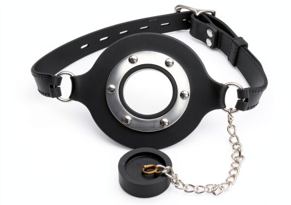 XR Brands Silicone Gag Lockable Buckle AG301-1