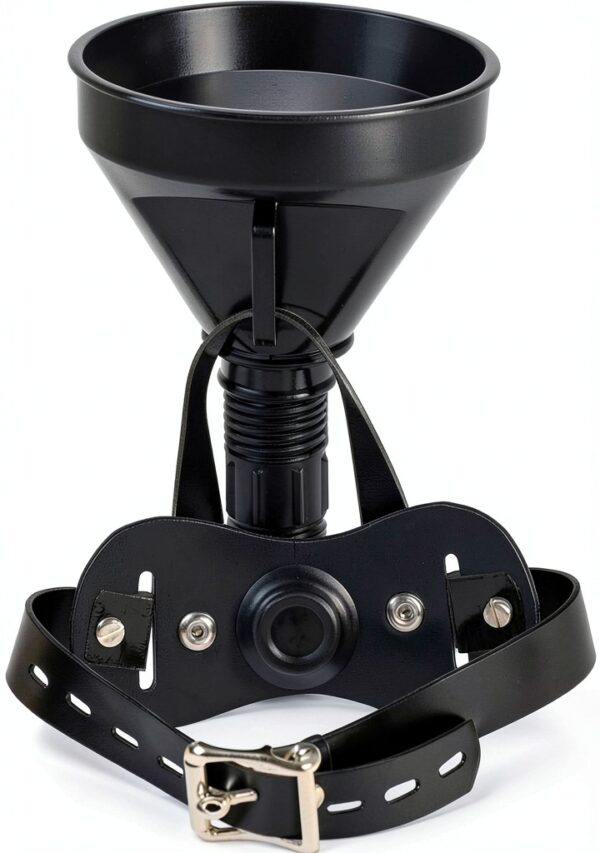 Funnel Gag AE868 Adjustable Leather Design-2