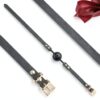 Sexchemist Silicone Leather Gag 1.58in Adjustable-6