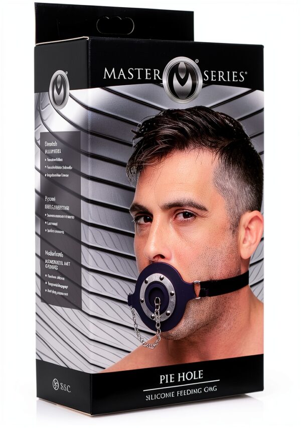 XR Brands Silicone Gag Lockable Buckle AG301-8