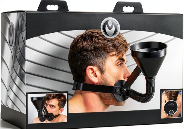 Funnel Gag AE868 Adjustable Leather Design-3