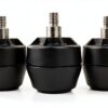 FLAT Equalizers 5/16"-18 Thread Table Stabilizer - Black, Restaurant-1