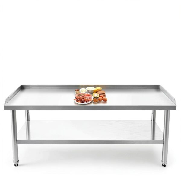 Prep Table Stainless Steel 30x60x24 KODOM Commercial Kitchen Stand-2
