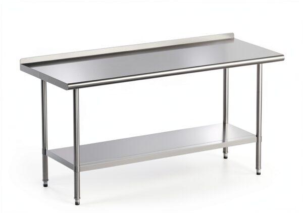 Stainless Steel Table Real Relax Prep Adjustable Undershelf 24x60x34-1
