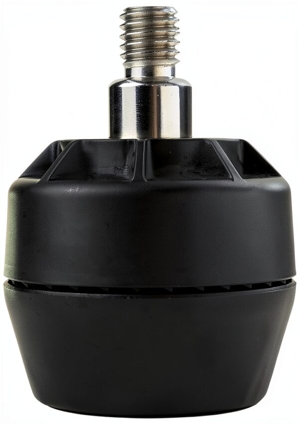 FLAT Equalizers 5/16"-18 Thread Table Stabilizer - Black, Restaurant-2