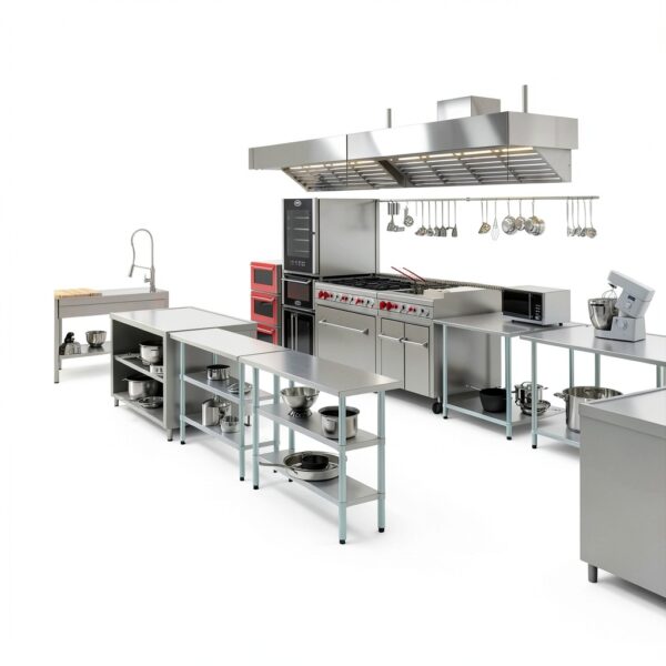 48" Long x 18" Deep Stainless Steel Work Table – AmGood-7