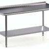 Stainless Steel Table Real Relax Prep Adjustable Undershelf 24x60x34-0