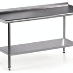 Stainless Steel Table Real Relax Prep Adjustable Undershelf 24x60x34-0