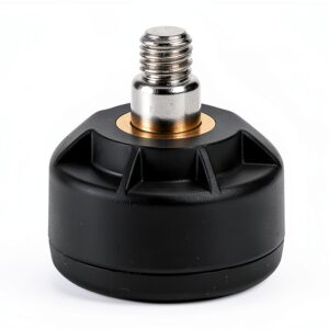 FLAT Equalizers 3/8 inch-16 Thread Table Stabilizer Black Grade 4 Pack-0