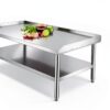 Prep Table Stainless Steel 30x60x24 KODOM Commercial Kitchen Stand-5