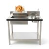 Stainless Steel Fried Chicken Breading Station Subiudzzh 25kg Table-6