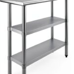 48" Long x 18" Deep Stainless Steel Work Table – AmGood-0