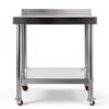 VEVOR Stainless Steel Prep Table 24x24 Inch Heavy Duty with Undershelf-7